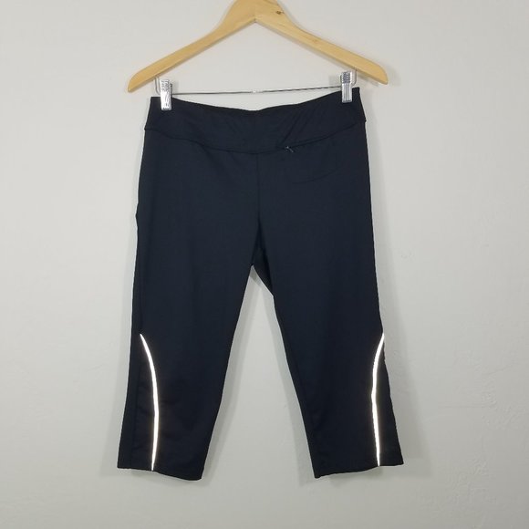 Champion Pants - Champion Reflective Running Capri Leggings Size M